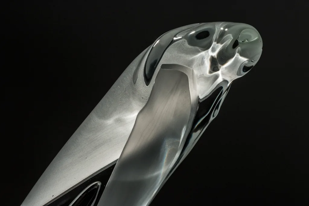 Glass object by Petr Larva
